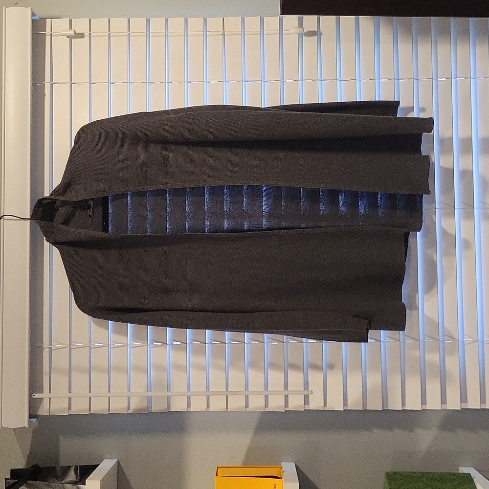 Eileen Fisher Charcoal Grey Cardigan